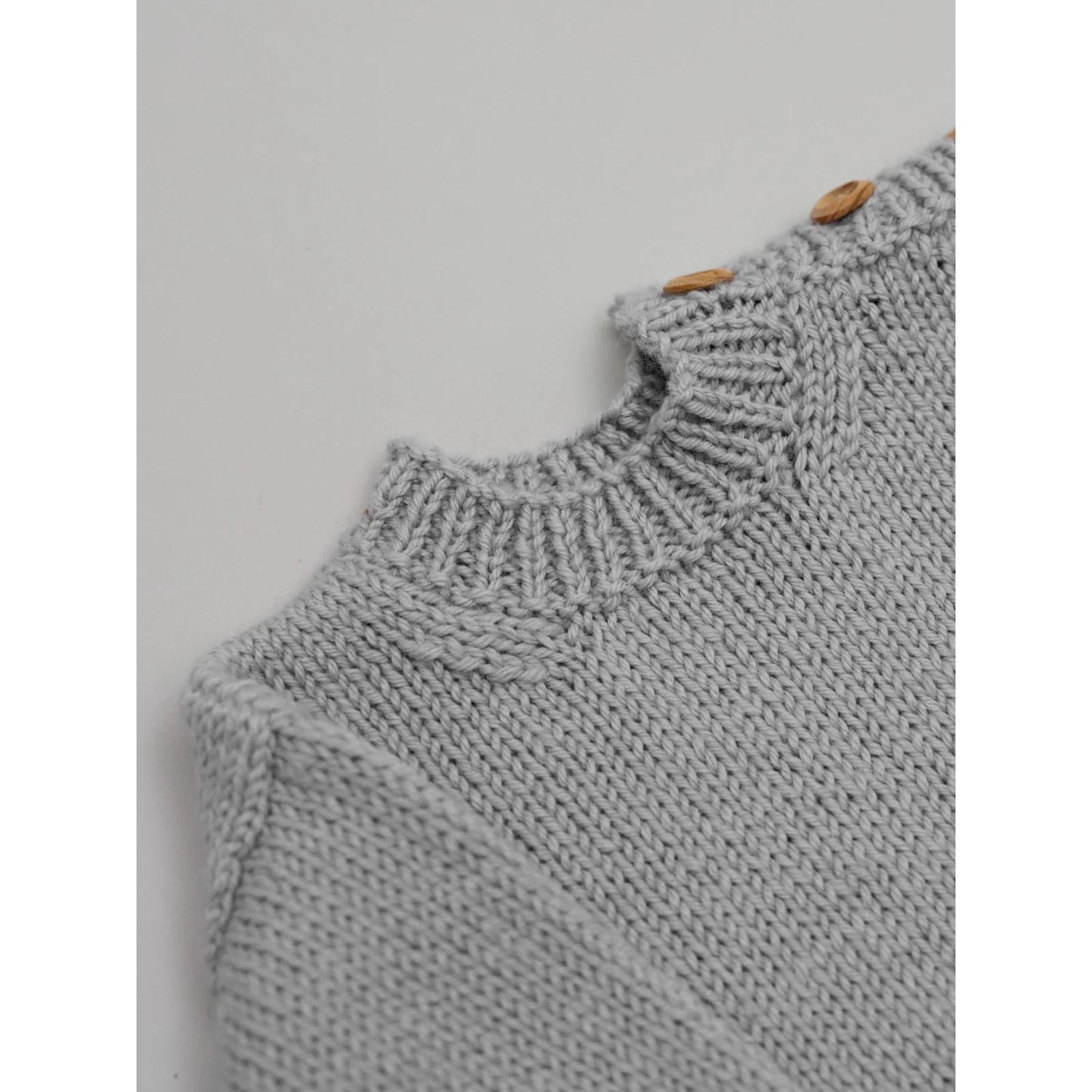 WYS, Billy Babypullover im Garter-Stitch-Look, digitale Strickanleitung