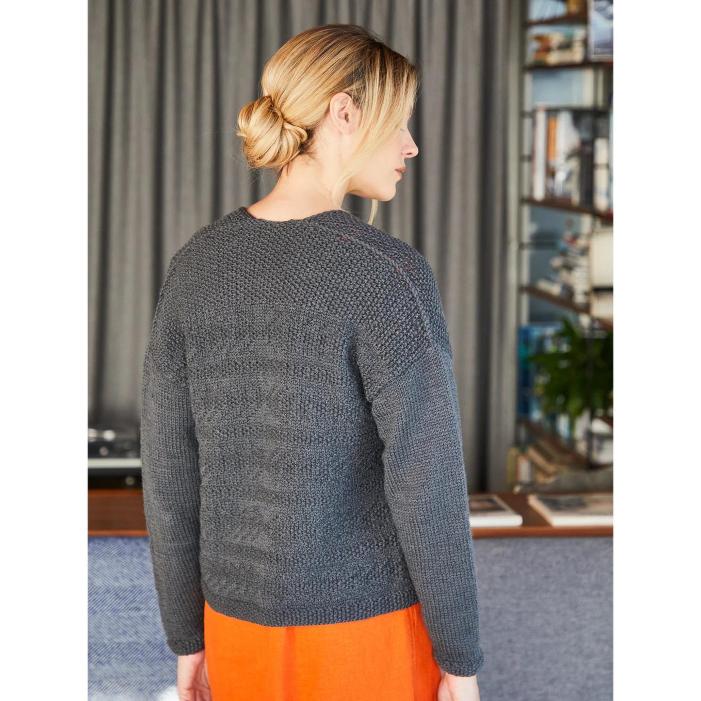 WYS, Anleitungsheft ColourLab Aran - Anni Chevron Cardigan (EN)