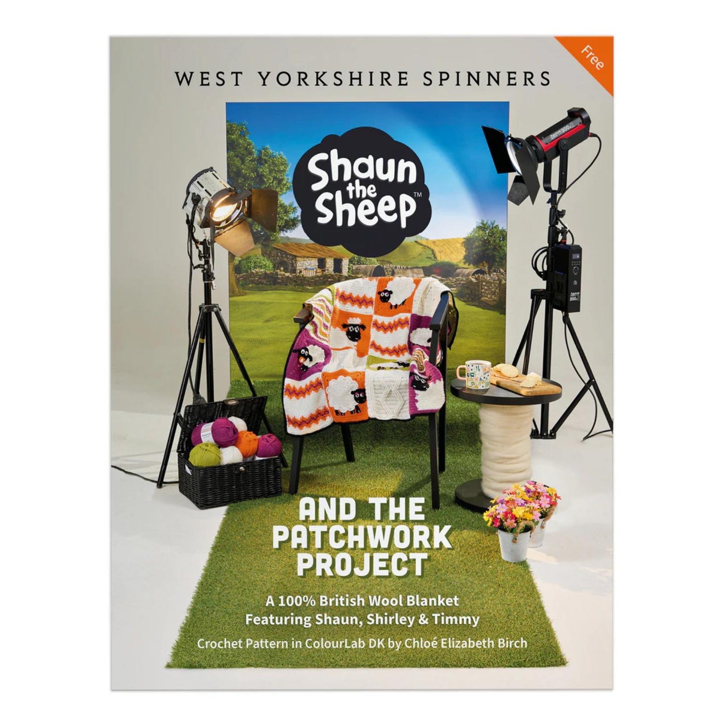 WYS, Schafdecke, digitale Häkelanleitung