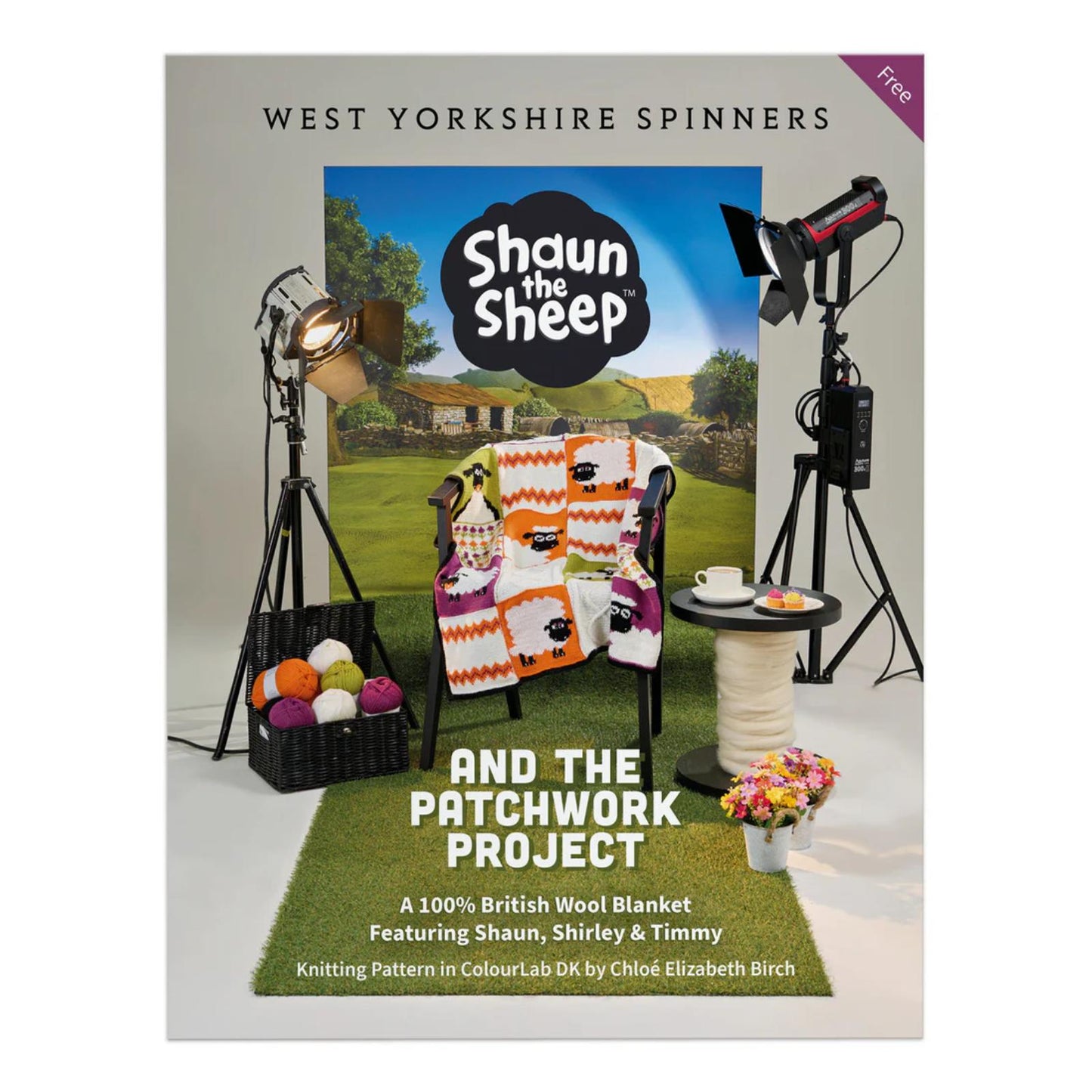 WYS, Schafdecke, digitale Strickanleitung