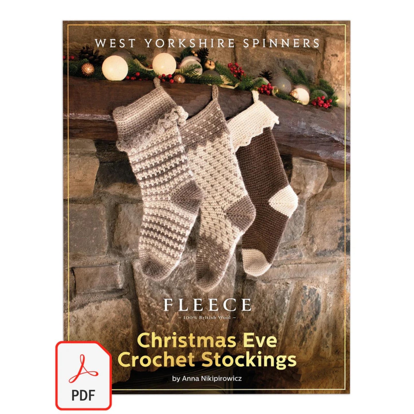 WYS, Christmas Eve Stockings, digitale Strickanleitung