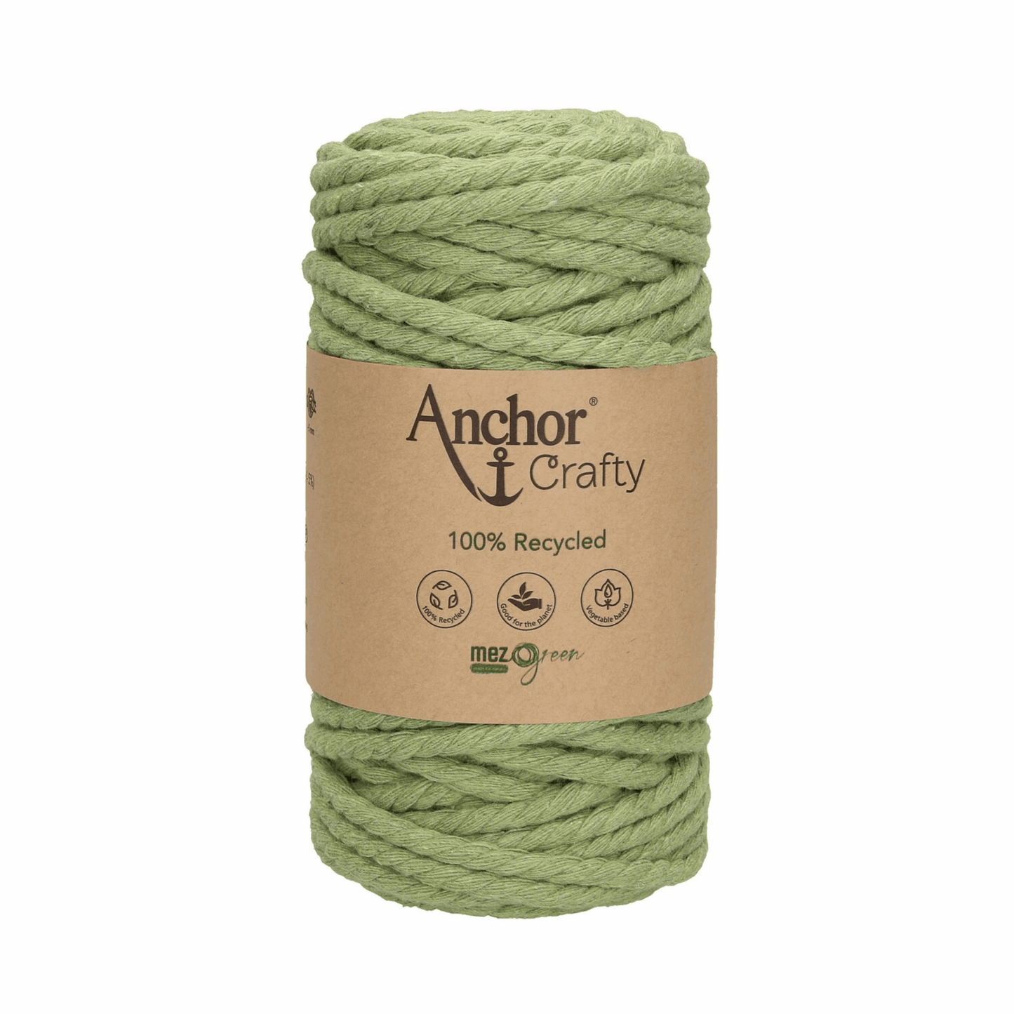 Anchor Crafty Macrame 5mm, 250g, colour 110 apple