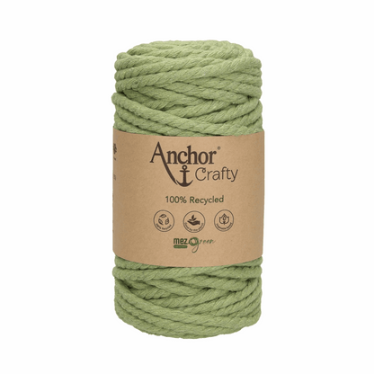 Anchor Crafty Macrame 5mm, 250g, Farbe 110 apple