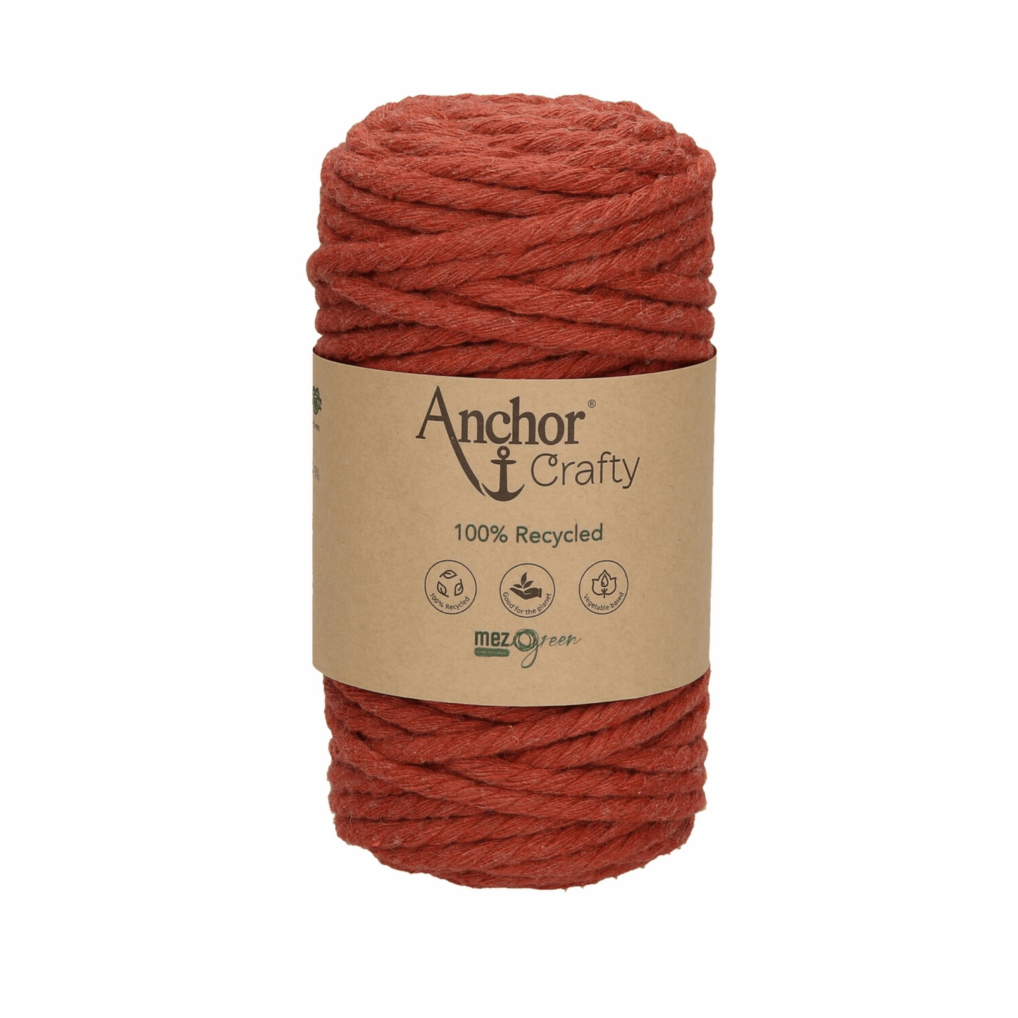 Anchor Crafty Macrame 5mm, 250g, colour 116 brick