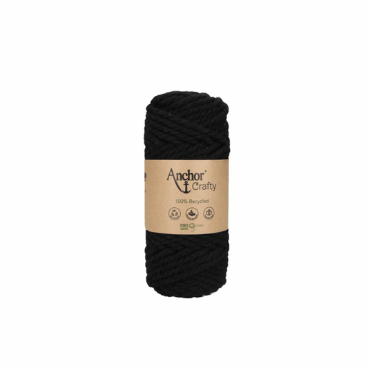 Anchor Crafty Macrame 5mm, 250g, Farbe 120 charcoal