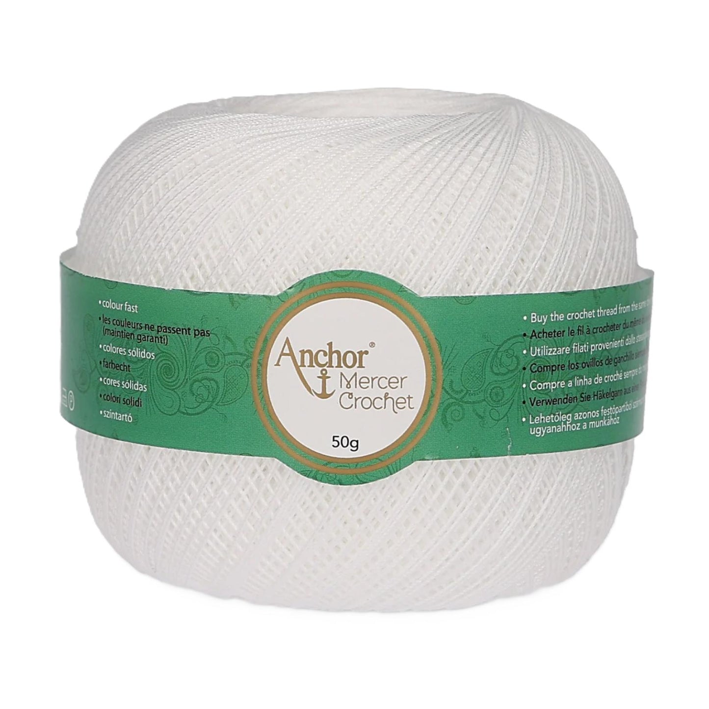 Anchor Artiste Mercer Crochet, Stärke 40, 50g