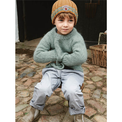 Anleitung (de, en) von © Sandnes - Basic-Pullover 2012 Weicher Strick für Kinder / Nr. 5