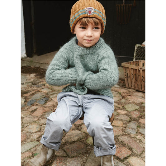 Anleitung (de, en) von © Sandnes - Basic-Pullover 2012 Weicher Strick für Kinder / Nr. 5