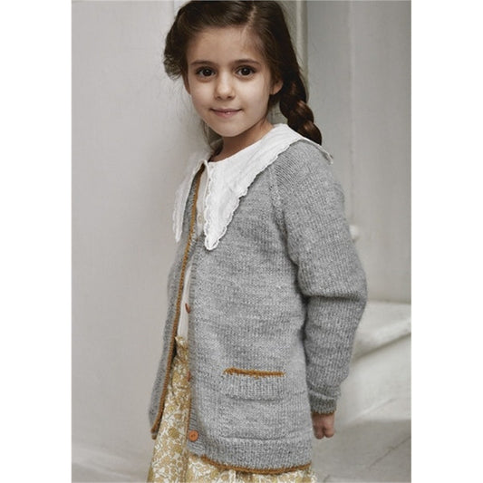 Anleitung (de, en) von © Sandnes - Billie-Jacke 2003 Weicher Strick für Kinder / Nr. 9