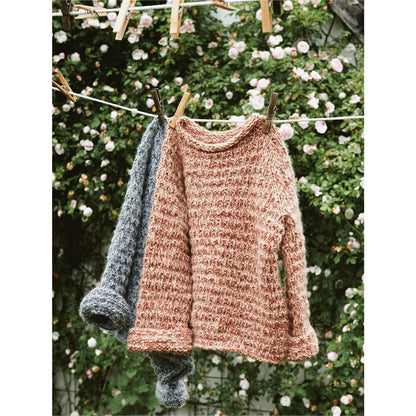 Anleitung (de, en) von © Sandnes - Bootsmann-Pullover 2012 Weicher Strick für Kinder / Nr. 9