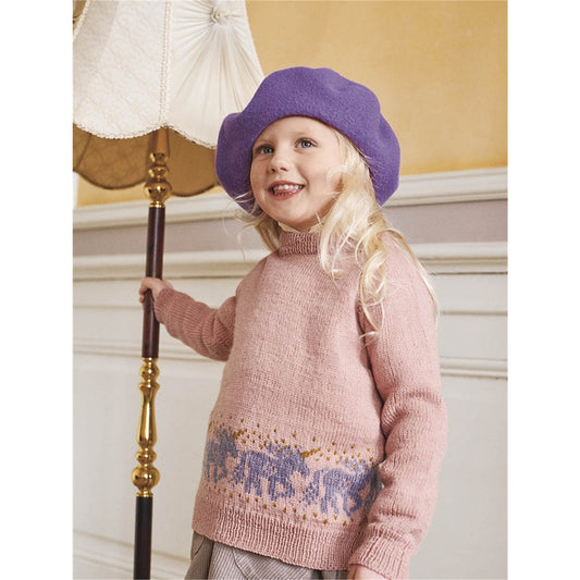 Anleitung (de, en) von © Sandnes - Einhorn-Pullover 2001 Sisu / Nr. 6