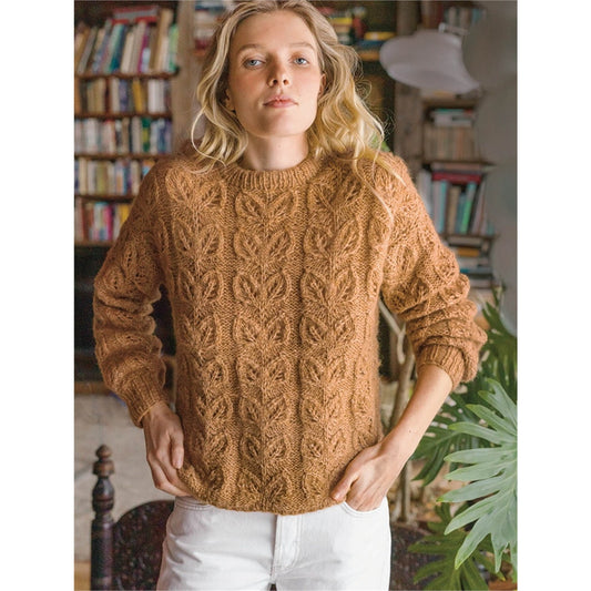 Anleitung (de, en) von © Sandnes - Eschen-Pullover 1904 Weicher Strick für Damen / Nr. 7