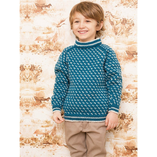 Anleitung (de, en) von © Sandnes - Isländer-Pullover 1810 SMART / Nr. 10