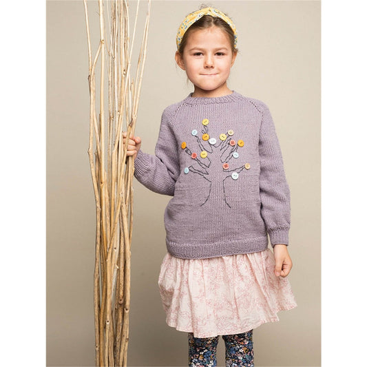 Anleitung (de, en) von © Sandnes - Jahreszeiten-Pullover 1903 Weicher Strick für Kinder / Nr. 10