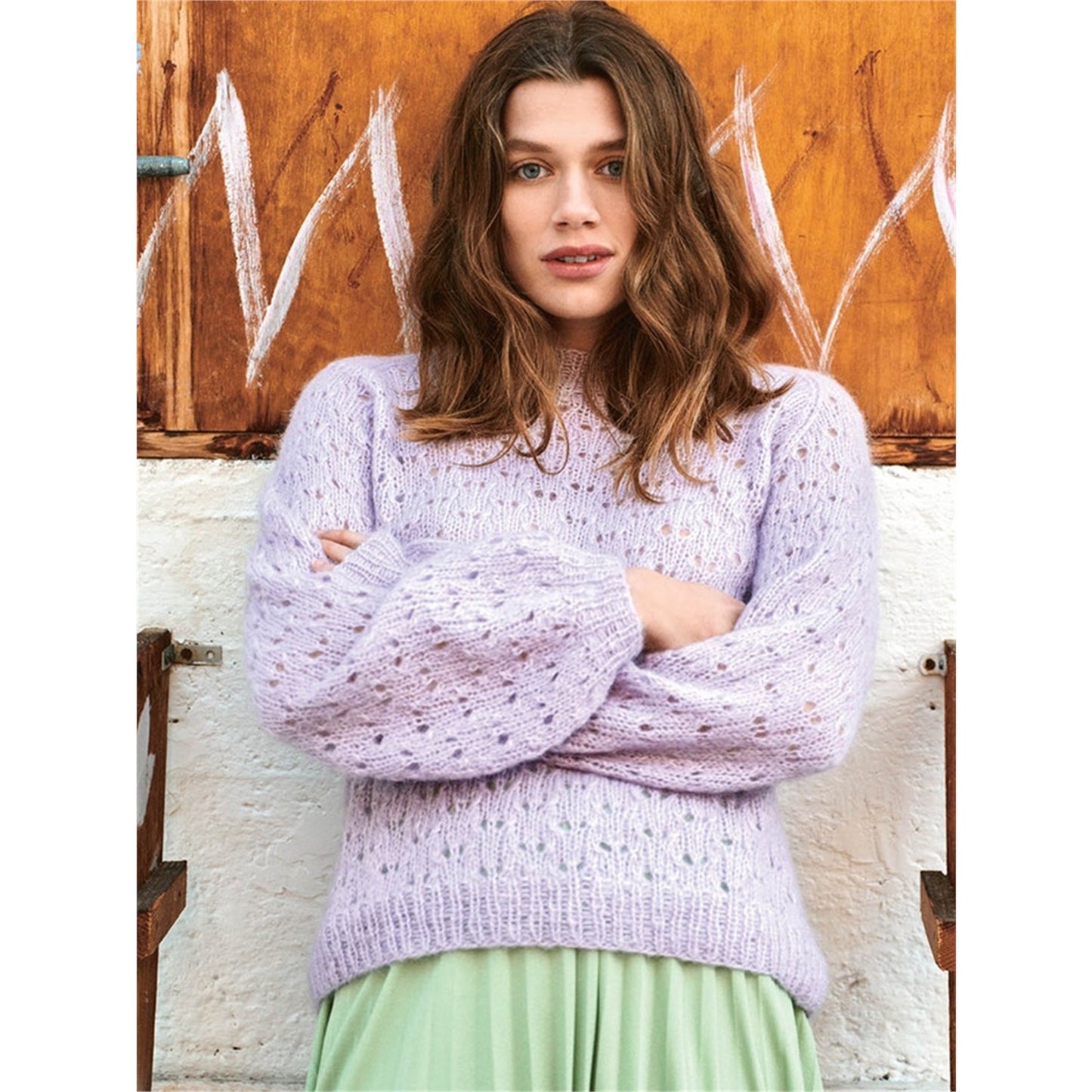 Anleitung (de, en) von © Sandnes - Linden-Pullover 1902 Mix Damen / Nr. 4