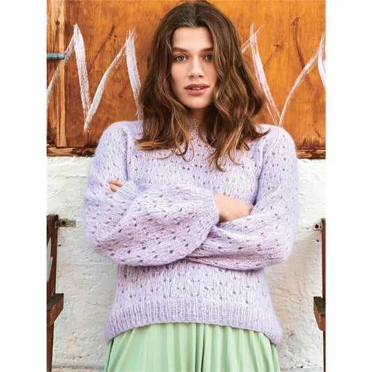 Anleitung (de, en) von © Sandnes - Linden-Pullover 1902 Mix Damen / Nr. 4