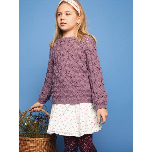Anleitung (de, en) von © Sandnes - Silja-Pullover 1903 Weicher Strick für Kinder / Nr. 12