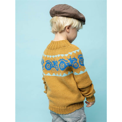 Anleitung (de, en) von © Sandnes - Traktor-Pullover 1901 Sisu / Nr. 12