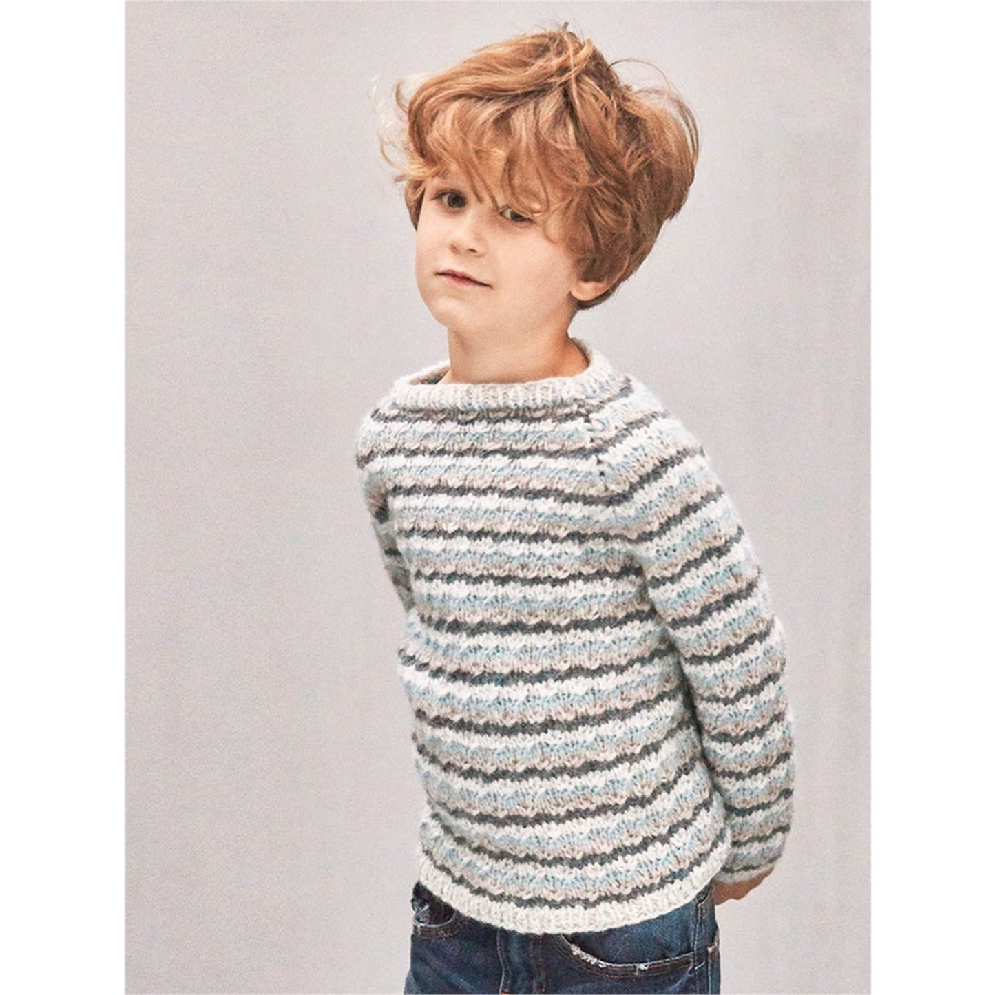 Anleitung (de, en) von © Sandnes - Daisy-Pullover 1803 KOS / Nr. 3