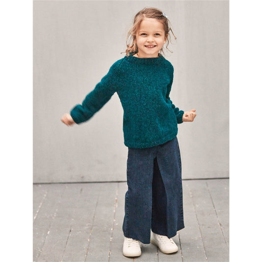 Anleitung (de, en) von © Sandnes - Einfacher Raglanpullover 1803 KOS / Nr. 14