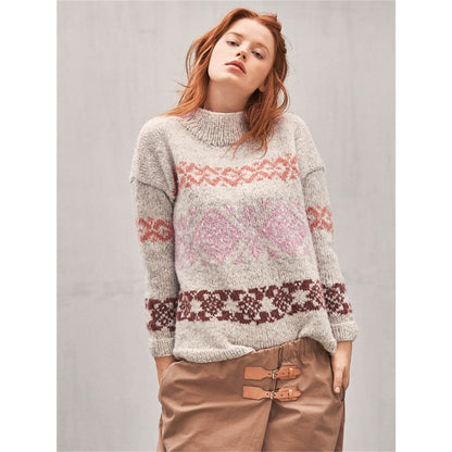 Anleitung (de, en) von © Sandnes - Inka-Oversize-Pullover 1803 KOS / Nr. 10