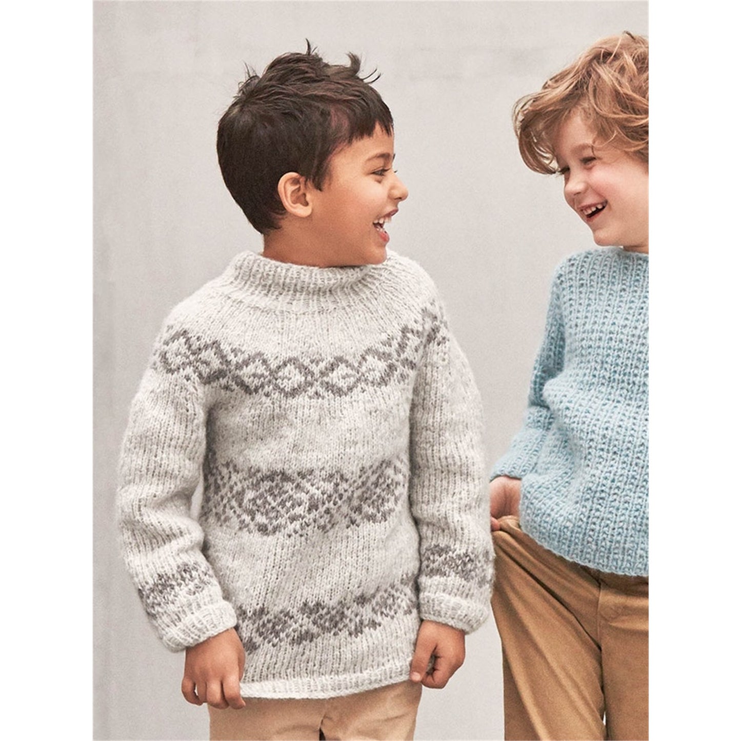 Anleitung (de, en) von © Sandnes - Inka-Pullover 1803 KOS / Nr. 12