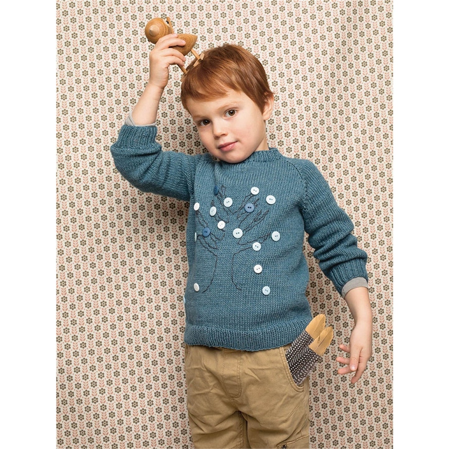 Anleitung (de, en) von © Sandnes - Jahreszeiten-Pullover 1903 Weicher Strick für Kinder / Nr. 10
