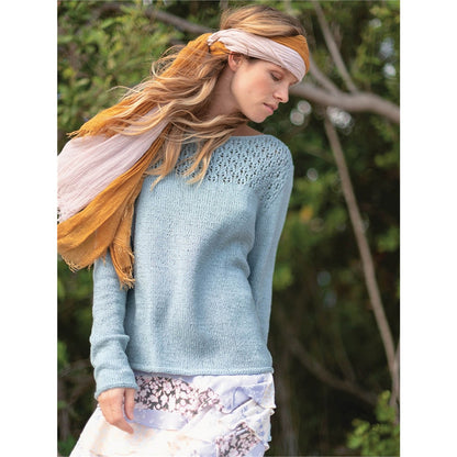 Anleitung (de, en) von © Sandnes - Lace-Pullover 1908 Sommer Damen / Nr. 11