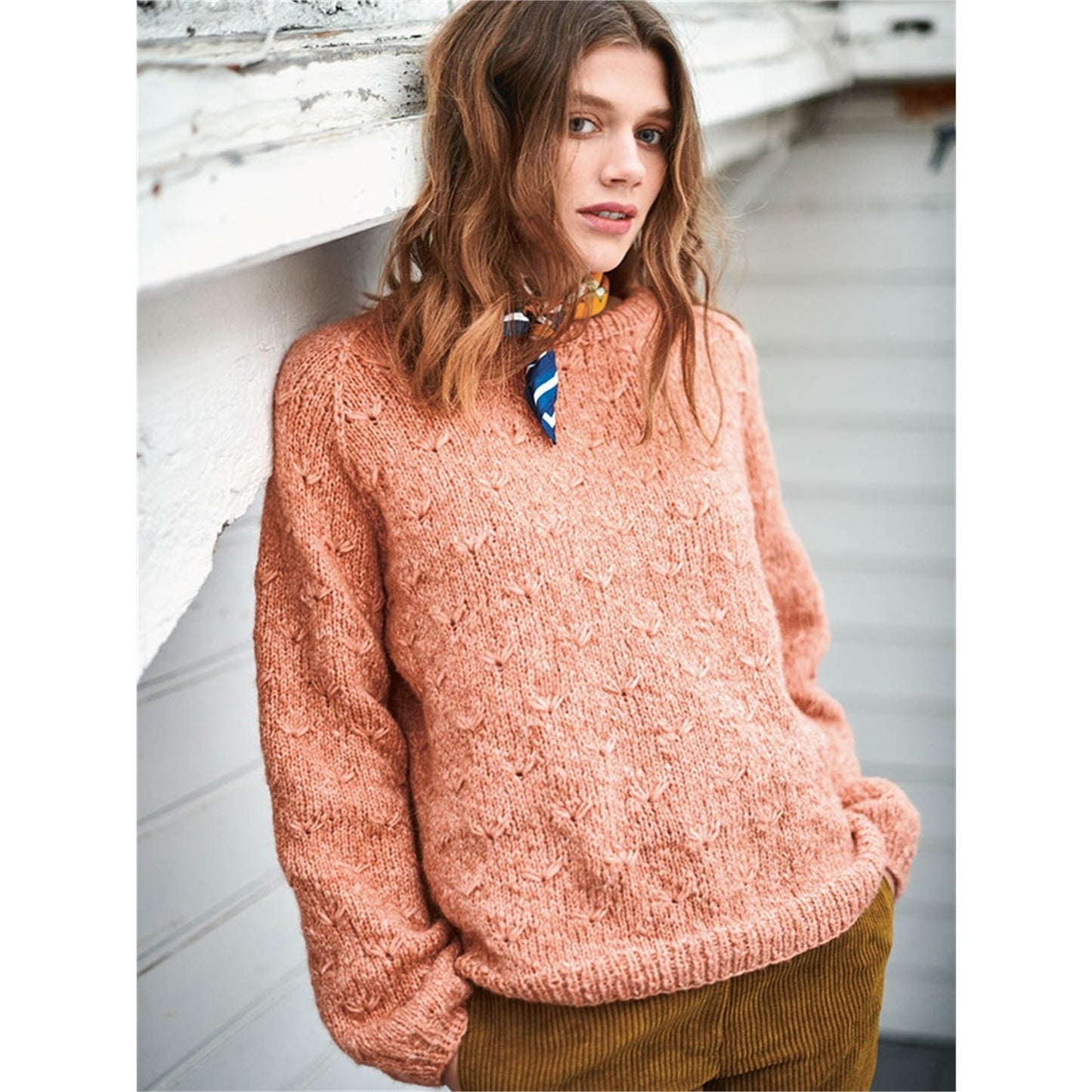 Anleitung (de, en) von © Sandnes - Löwenzahn-Pullover 1902 Mix Damen / Nr. 1