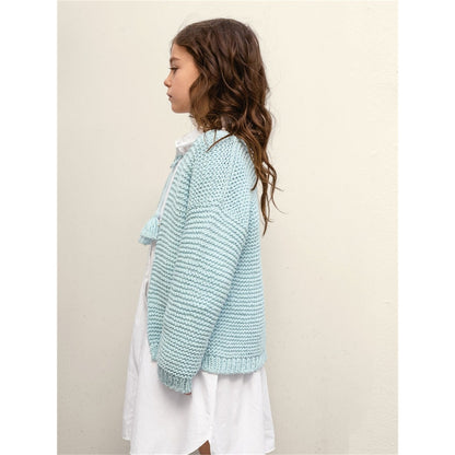 Anleitung (de, en) von © Sandnes - Ruby Cardigan Junior 2503 / Nr. 7