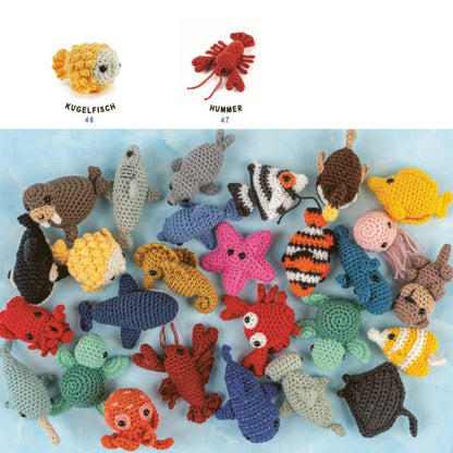 Mini-Amigurumis – süße Meeresbewohner (DE)