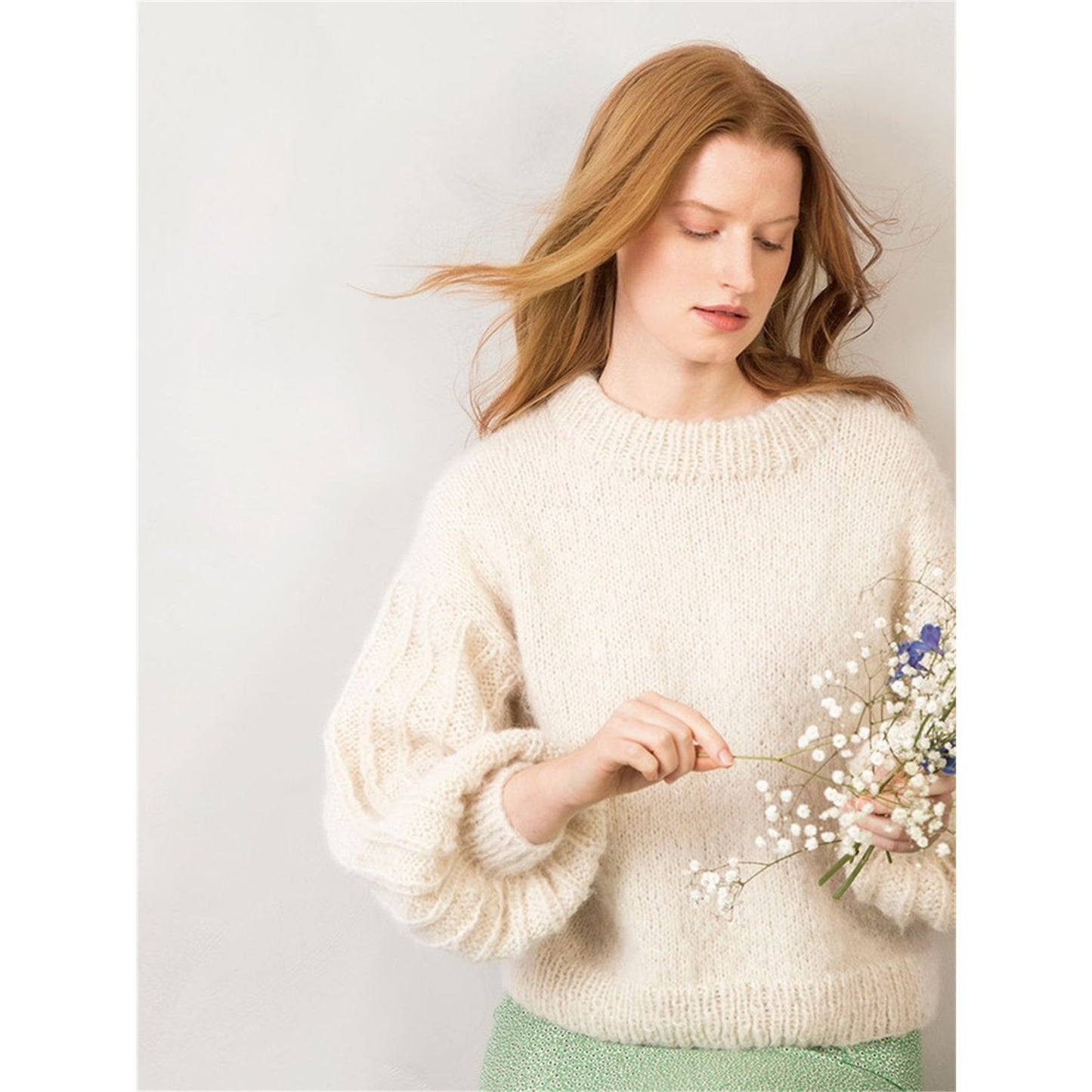 Anleitung (de, en) von © Sandnes - Elsa-Pullover 2102 Weicher Strick für Damen / Nr. 5