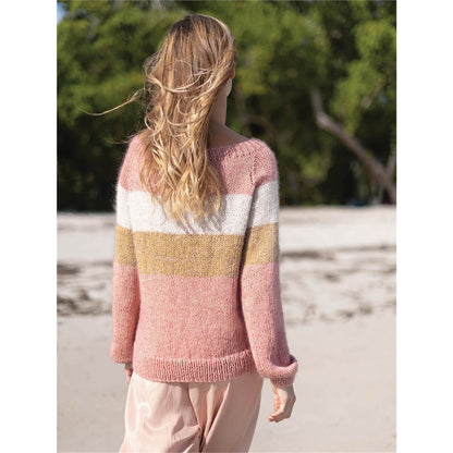 Anleitung (de, en) von © Sandnes - Streifen-Pullover 1908 Sommer Damen / Nr. 6