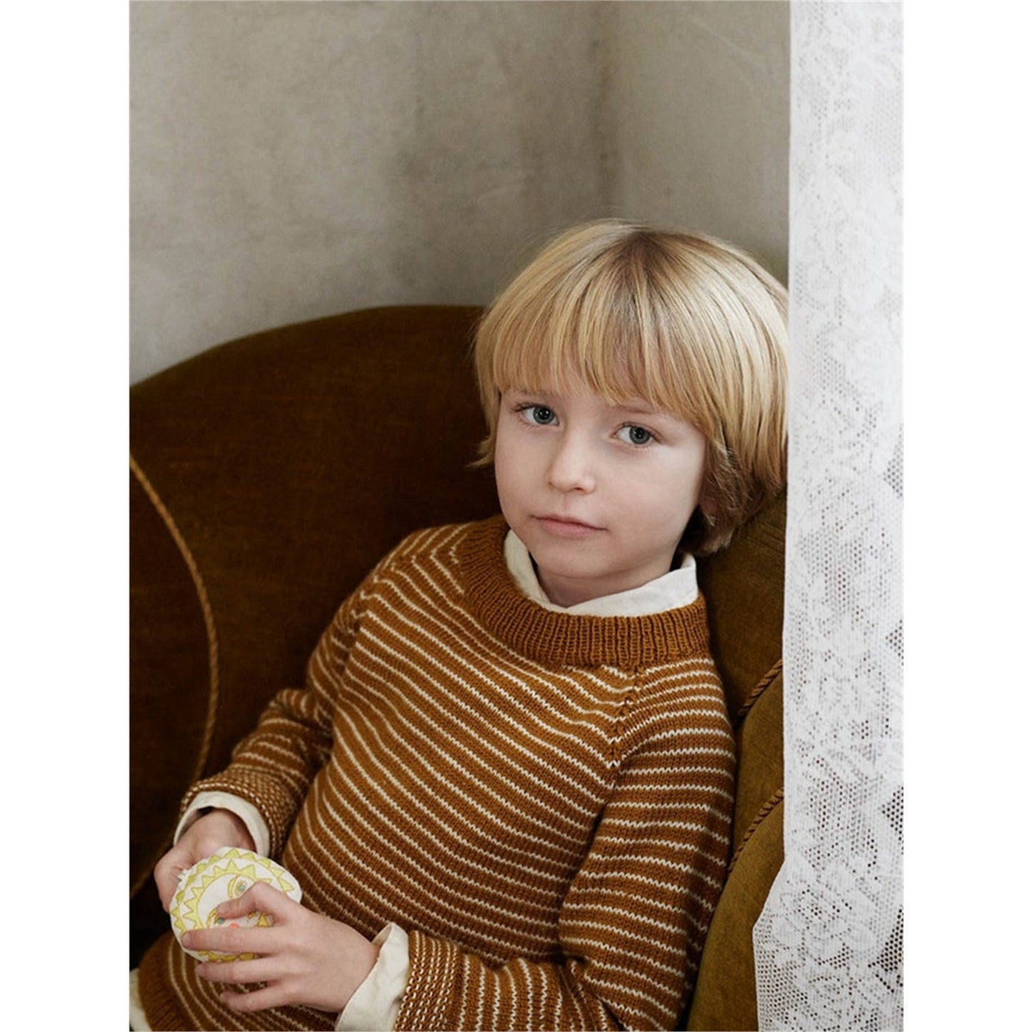 Anleitung (de, en) von © Sandnes - Paul-Pullover 2003 Weicher Strick für Kinder / Nr. 6