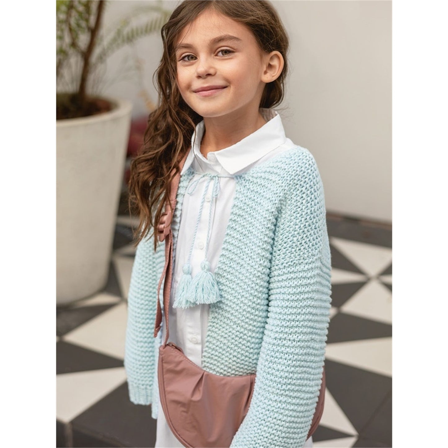 Anleitung (de, en) von © Sandnes - Ruby Cardigan Junior 2503 / Nr. 7