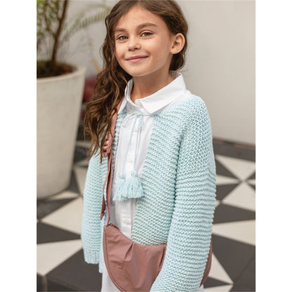 Anleitung (de, en) von © Sandnes - Ruby Cardigan Junior 2503 / Nr. 7