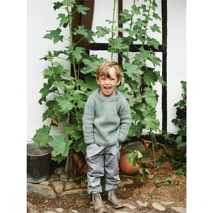 Anleitung (de, en) von © Sandnes - Basic-Pullover 2012 Weicher Strick für Kinder / Nr. 5
