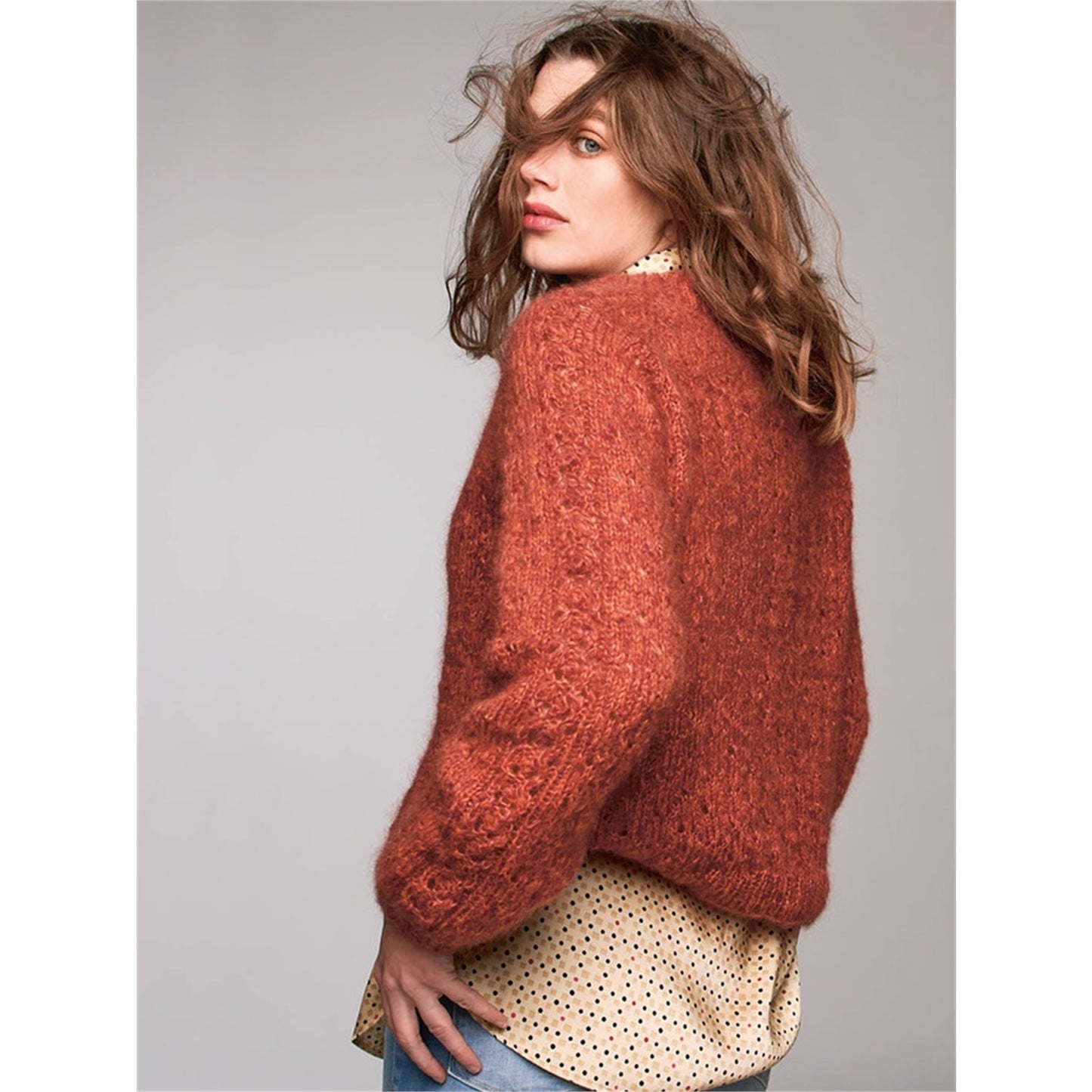 Anleitung (de, en) von © Sandnes - Juwelen-Pullover 1902 Mix Damen / Nr. 7