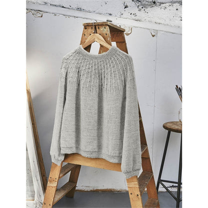 Anleitung (de, en) von © Sandnes - Weide-Pullover 1916 Alpakka / Nr. 1