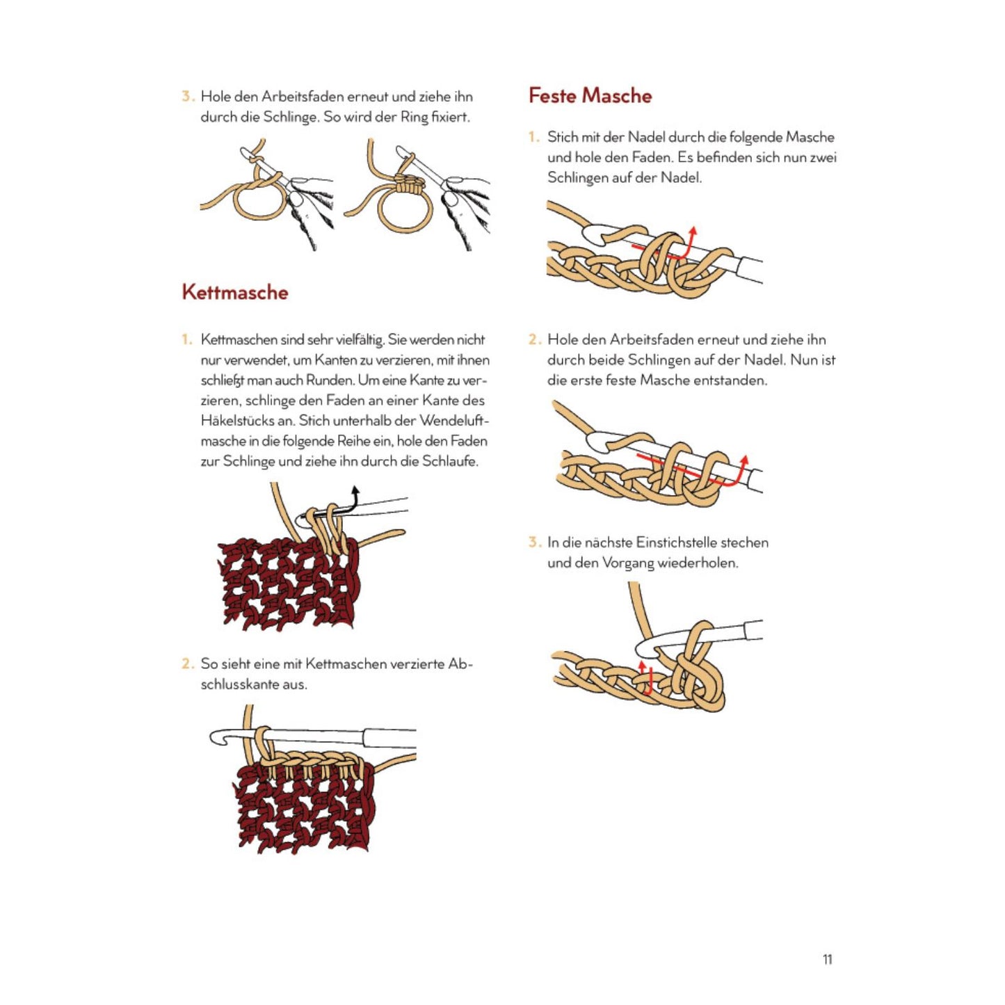 Häkeln mit Rope-Garn super easy – Skandi-Christmas