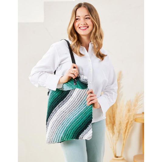 Anleitung (de) von © Woolly Hugs  - Tasche Manu- Maschenwelt 04/24