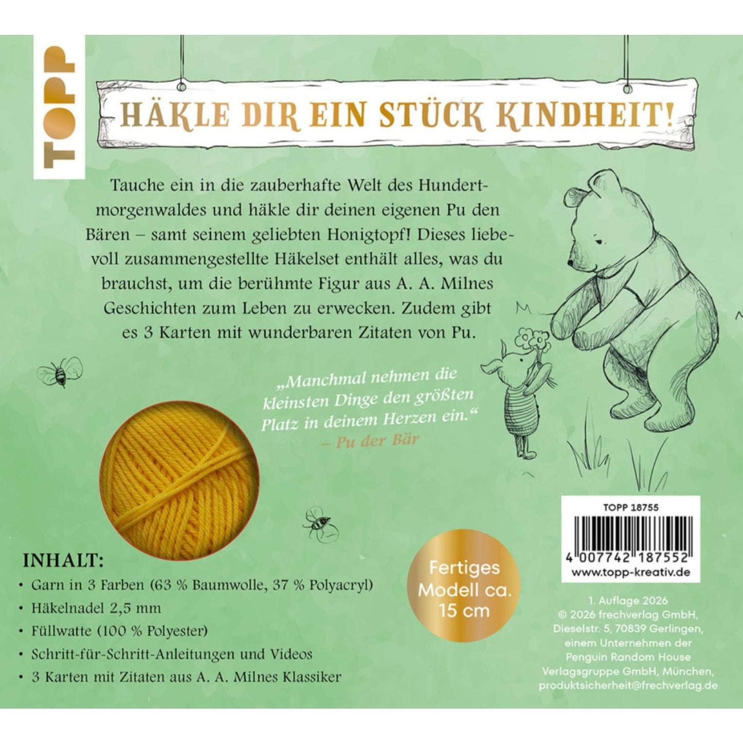 Häkelset Pu Der Bär
