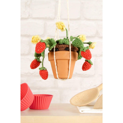 DMC Häkelpackung, Erdbeeren von Nuria Picos Amigurumi-Set