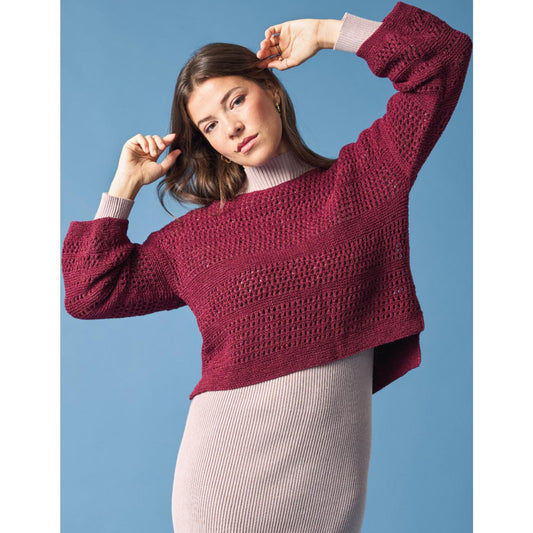 Anleitung (de) von © Woolly Hugs  - Pulli Fatma - Maschenwelt 06/25