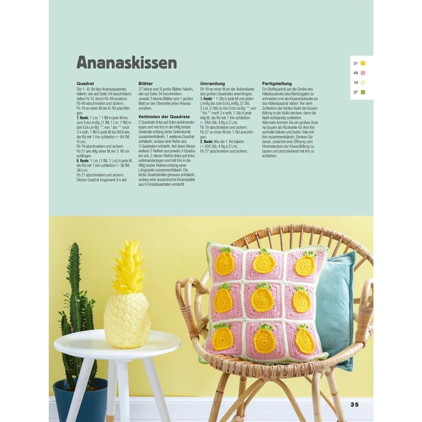 3D Granny Squares Häkeln
