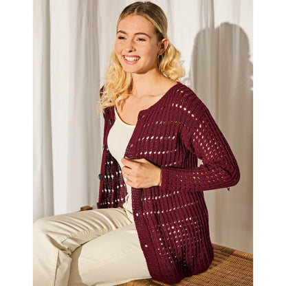 Anleitung (de) von © Woolly Hugs  - Jacke Netzwerk - Maschenwelt 02/25