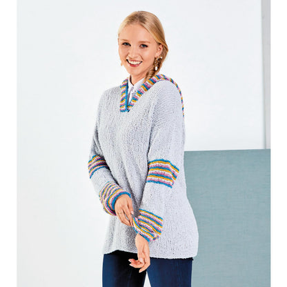 Anleitung (de) von © Woolly Hugs  - Strick-Hoodie Varna - Maschenwelt 03/21
