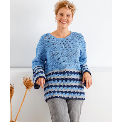 Anleitung (de) von © Woolly Hugs  - Pullover Maschenhit - Maschenwelt 06/22