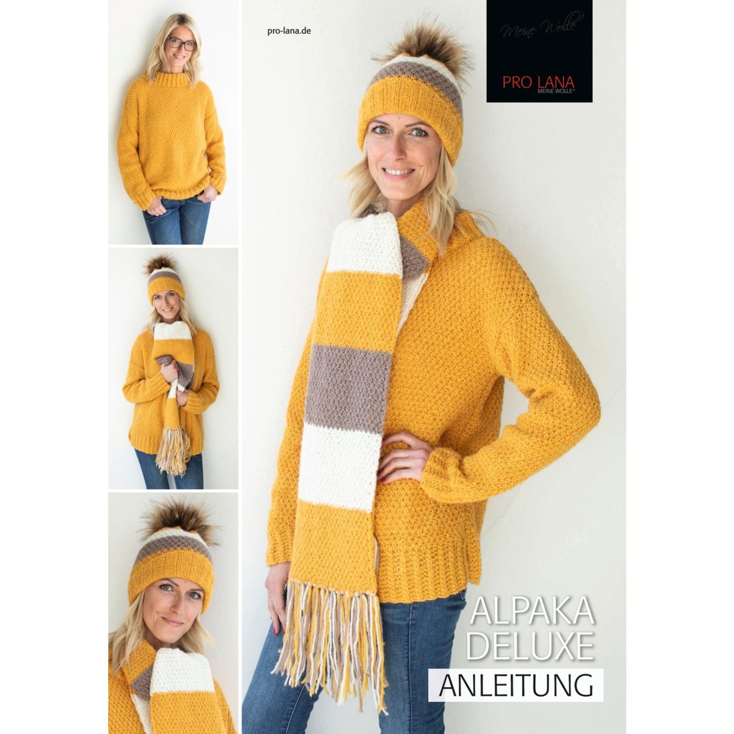 Anleitung (de) von © Pro Lana Alpaka Deluxe Damenpulli - 272100-A76