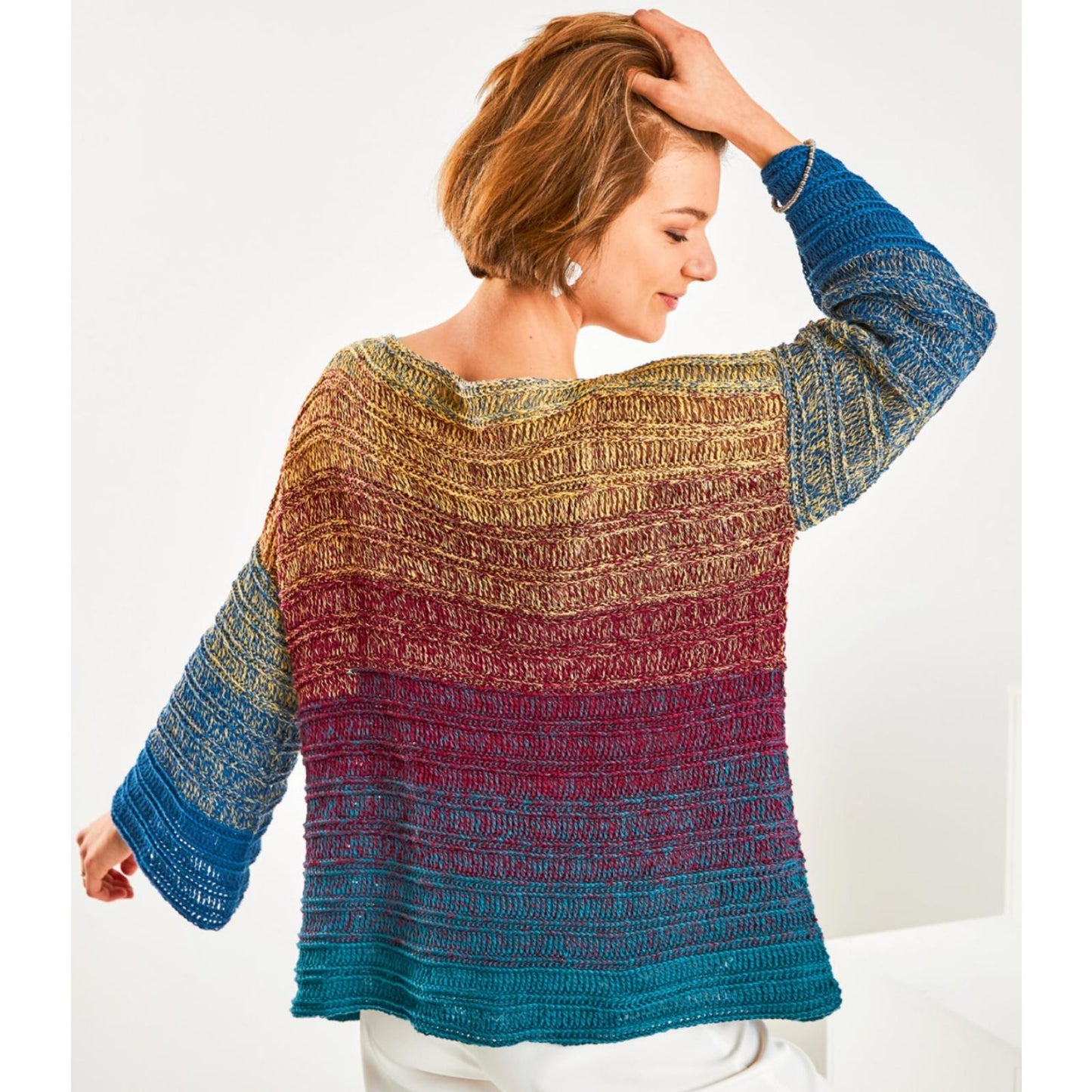 Anleitung (de) von © Woolly Hugs  - Pulli Free Dance - Maschenwelt 04/21
